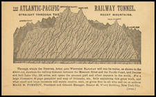 Colorado and Colorado Map By Atlantic & Pacific Railroad