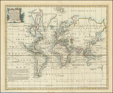 World Map By Emanuel Bowen