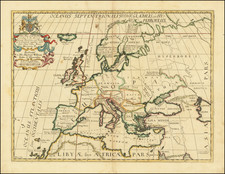 A New Map of Europe according to its Ancient General Divisions and Names…Capital Cities, Chief Rivers, Mountains &c...Dedicated to His Highness William Duke of Glocester