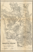 Washington Map By General Land Office