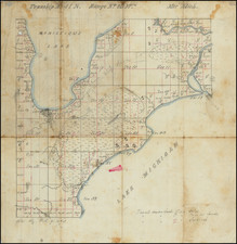 Michigan Map By Anonymous