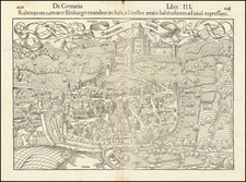 Nord et Nord-Est Map By Sebastian Munster