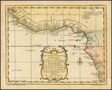 West Africa Map By Jacques Nicolas Bellin