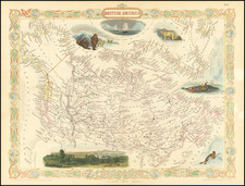 Canada Map By John Tallis