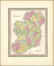 Ireland Map By Thomas, Cowperthwait & Co.
