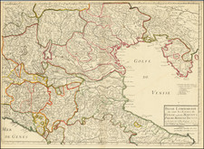 Northern Italy Map By Nicolas Sanson