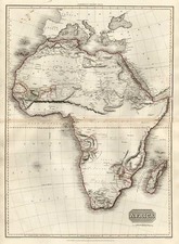 Africa and Africa Map By John Pinkerton