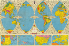 World and Pictorial Maps Map By Harold B. Ward / Lloyd E. Pitner