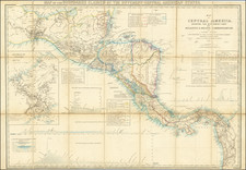 Central America Map By James Wyld