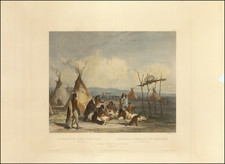 South Dakota, Portraits & People and Native American & Indigenous Map By Karl Bodmer