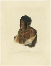Mato-Tope. A Mandan Chief. - Barry Lawrence Ruderman Antique Maps Inc.