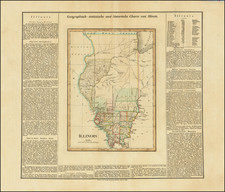 Midwest Map By Carl Ferdinand Weiland