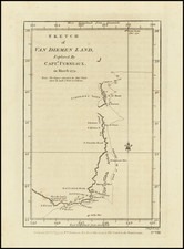 Sketch of Van Diemen Land, Explored By Captn. Furneaux, in March 1773 . . . .