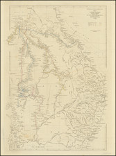 Australia Map By Royal Geographical Society