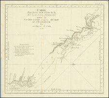 Australia Map By James Cook