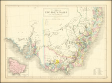 Australia Map By Adam & Charles Black