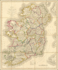 Ireland Map By John Cary