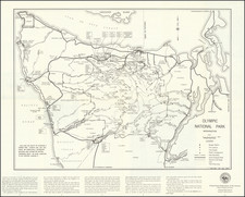 Washington Map By United States Department of the Interior
