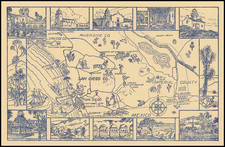 Pictorial Maps and San Diego Map By Handcraft Studios