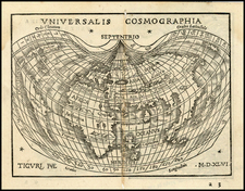 World and World Map By Johann Honter