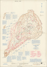 Japan and World War II Map By 64th Engineer Base Topographic Battalion