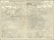 Süddeutschland Map By Sebastian Munster