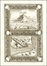 Sicily Map By Vincenzo Maria Coronelli