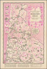 Idaho and Pictorial Maps Map By Alfred Dunn