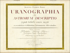[Title page] Uranographia, sive Astrorum Descriptio