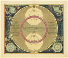 Celestial Maps Map By Andreas Cellarius