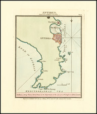 Sud et Alpes Française Map By John Luffman