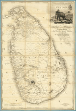 Sri Lanka Map By William Faden / George Atkinson