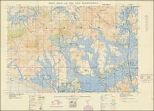 Hong Kong Map By War Office