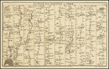 England Map By Gentleman's Magazine