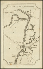 Illinois and Missouri Map By John Melish