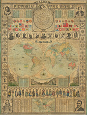 World Map By G.W. Bacon & Co.