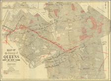 New York City Map By Interstate Map Co.