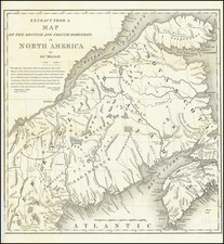 New England, Maine and Eastern Canada Map By S. L. Dashiell