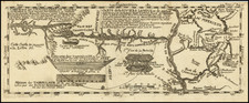 Midwest, Plains and Rocky Mountains Map By Baron de Lahontan