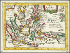 Southeast Asia, Philippines and Indonesia Map By Jean Picart