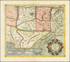 Central Asia & Caucasus and Pakistan Map By  Gerard Mercator