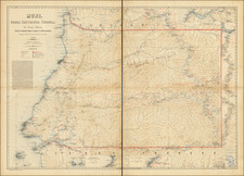 East Africa Map By Enrique  d'Almonte y Muriel