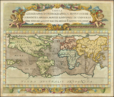 World Map By Johann Zahn