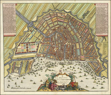 Amsterdam Map By John Senex