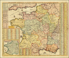 France Map By Henri Chatelain