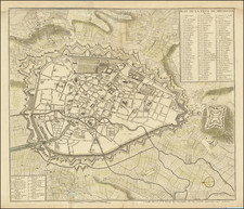 Belgium Map By George Louis Le Rouge