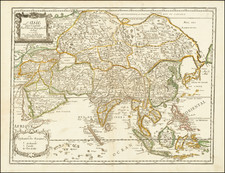 Asia Map By Pierre Du Val