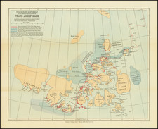 Polar Maps Map By Fridtjof Nansen