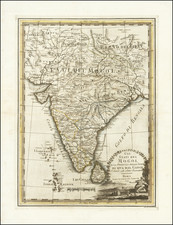 India Map By Giovanni Maria Cassini