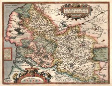 Europe and France Map By Abraham Ortelius